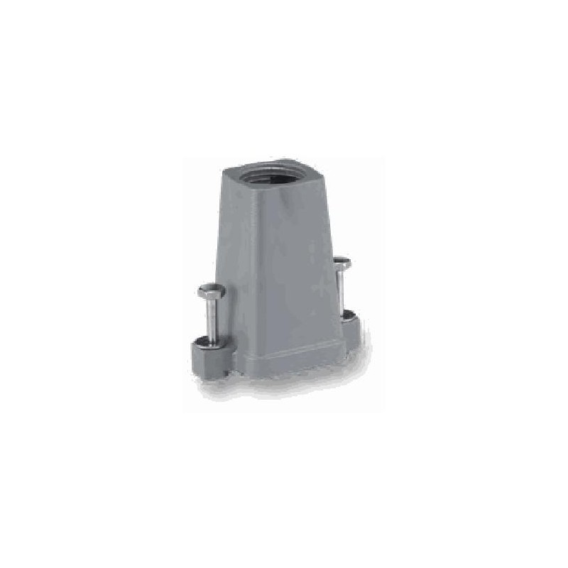 Embase encastrée 3A, Aluminium moulé sous pression, acier inoxydable, IP68/IP69K, Sortie basse